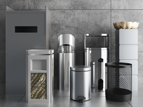 Modern dustbin combination