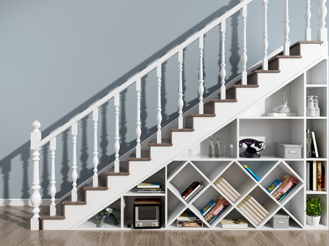 Jane European Stair Bookcase