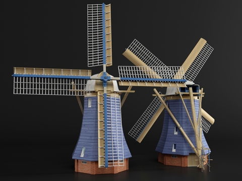 modern windmill