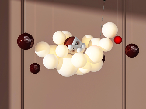 Cartoon chandelier for children