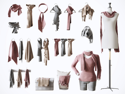 Modern Scarf Clothing