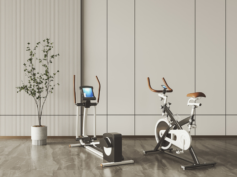 Modern bicycle treadmill