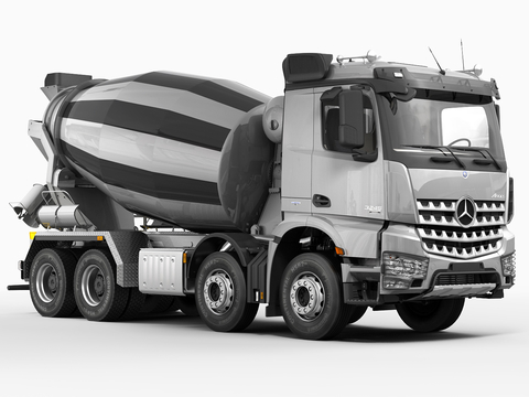 Modern concrete truck