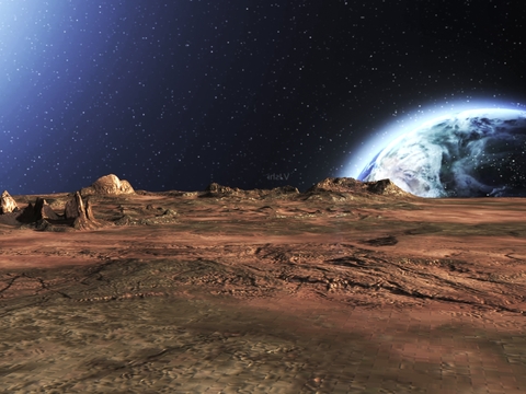 Modern Mars Cosmic Landscape Free