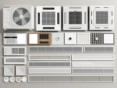 Modern air conditioner air outlet air conditioner