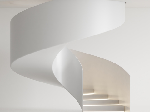 arc staircase revolving staircase