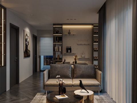 Modern Affordable Luxury Style Apartment Free