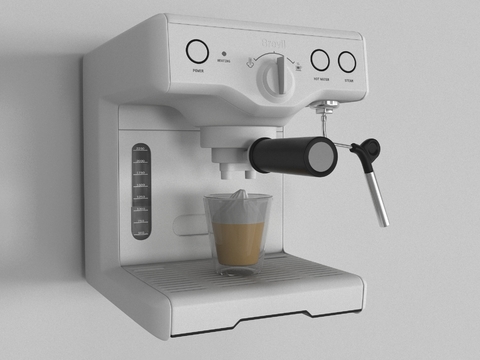 Modern coffee machine for free