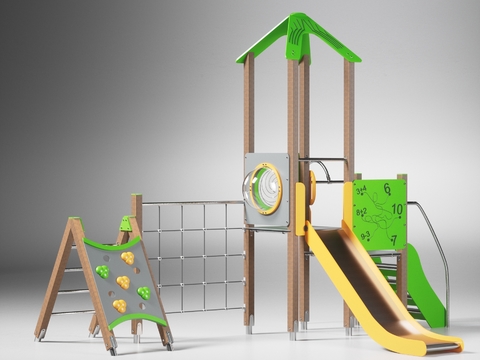 Modern Kindergarten Slide