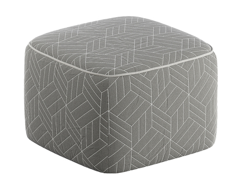 Modern Affordable Luxury Style Fabric Sofa Stool Free