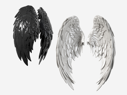 Modern Wings Wall Ornaments