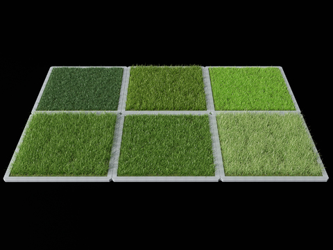 Modern green lawn free