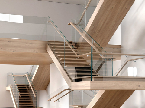 Modern Wooden Stairs