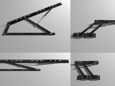 Modern hydraulic rod coffee table support rod