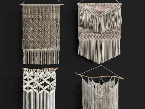 Southeast Asia Woven Decorative Hanging