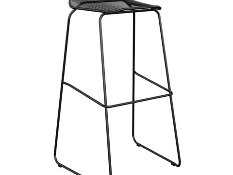 Modern Minimalist Iron Bar Chair Free