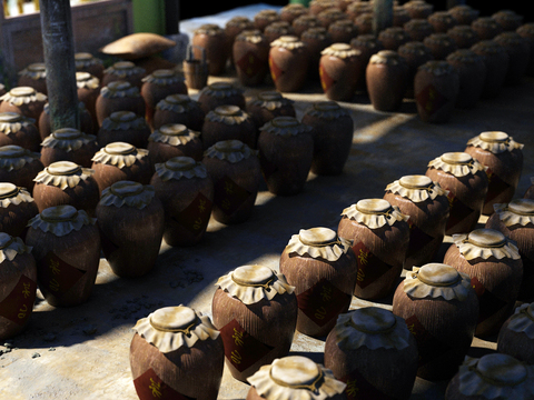 Chinese liquor cellar wine cellar