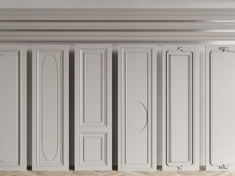 Jane O wainscoting gypsum board line