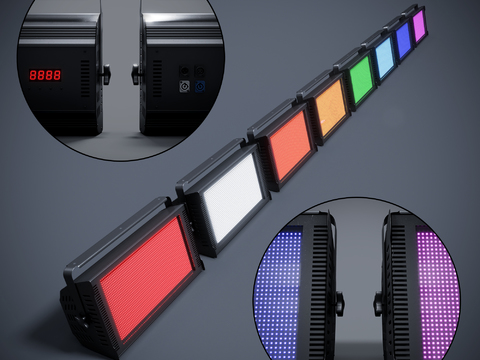 Modern stage light spotlight combination