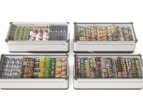 Supermarket Freezer Fresh-keeping Cabinet Freezer