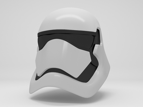 Modern Star Wars Empire Soldier Helmet Free