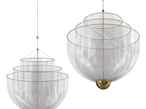 Moooi Grid Chandelier Lobby Chandelier