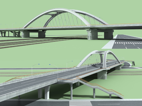 modern highway bridge