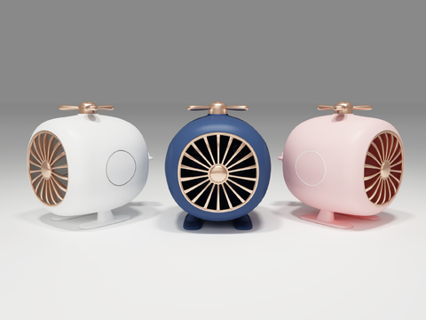 Modern helicopter bluetooth mini speaker