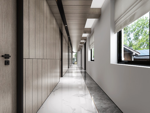 Modern office Corridor