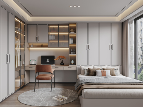 New Chinese Tatami Bedroom