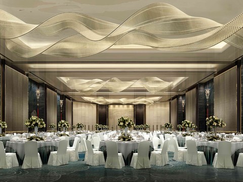 Modern Hotel Ballroom