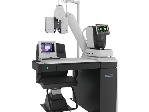 Eye hospital myopia detection instrument