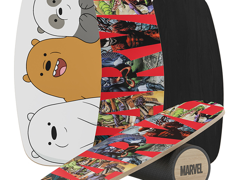 Modern Cartoon Skateboard