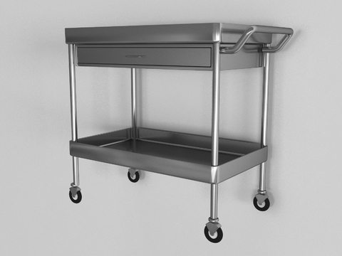 Modern Metal Mobile Dining Cabinet Car Free