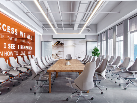 Industrial Wind Reception Room