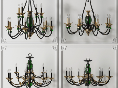 American Candlestick Chandelier