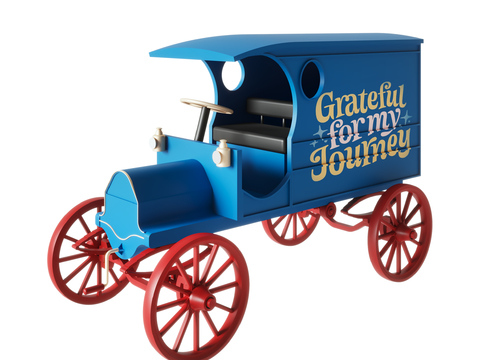 Classic wagon carriage ornaments