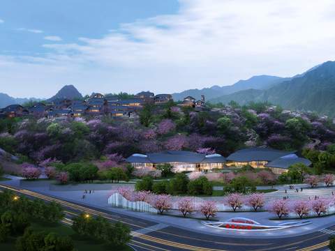 Chinese Park Landscape PSD