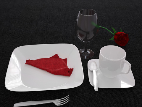 Modern minimalist creative tableware free