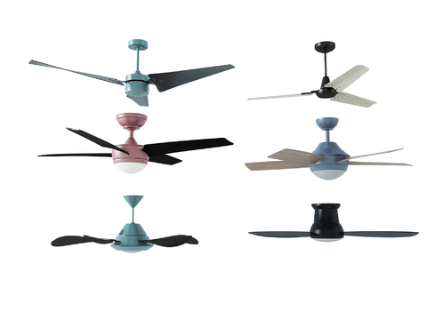 Nordic fan ceiling fan light combination