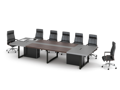 Modern office conference tables and chairs