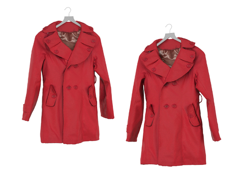 Modern Red Top Coat