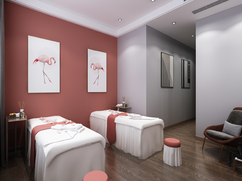 Modern spa treatment room free of charge