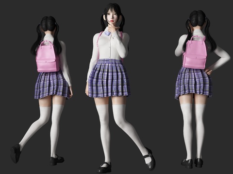 Modern JK Uniform Student Beauty Figure