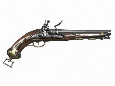 European classical powder gun