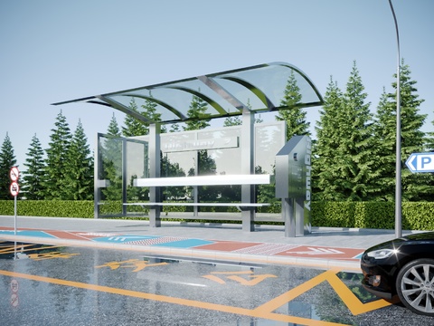 Bus stop shelters