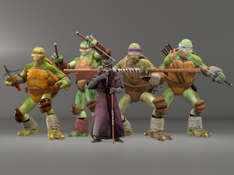 Teenage Mutant Ninja Turtles Game Characters