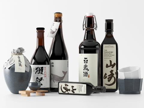 Japanese and Korean sake