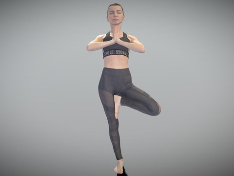 Modern Yoga Female Characters Free