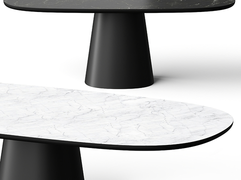 B & B Italia modern marble dining table free